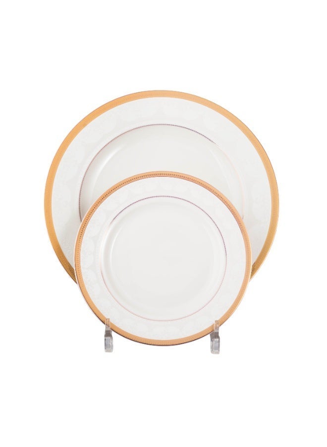 ليجاسي 🍽️ طقم سفرة ليجاسي الفاخر – 24 قطعة من البون تشاينا ✨ - Image 3