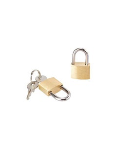 Generic Golden Padlock With 3 Key (32mm)  - Image 3