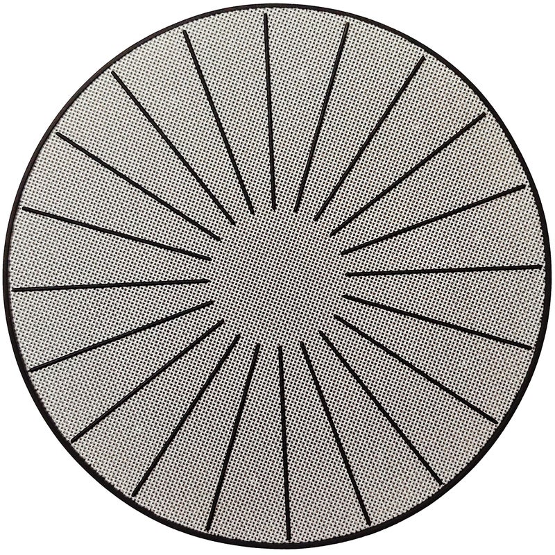 Lazy K Induction Cooktop Mat  Silicone Fiberglass Scratch Protector  for Magnetic Stove  Non Slip Pads to Prevent Pots from Sliding During Cooking 11 inches