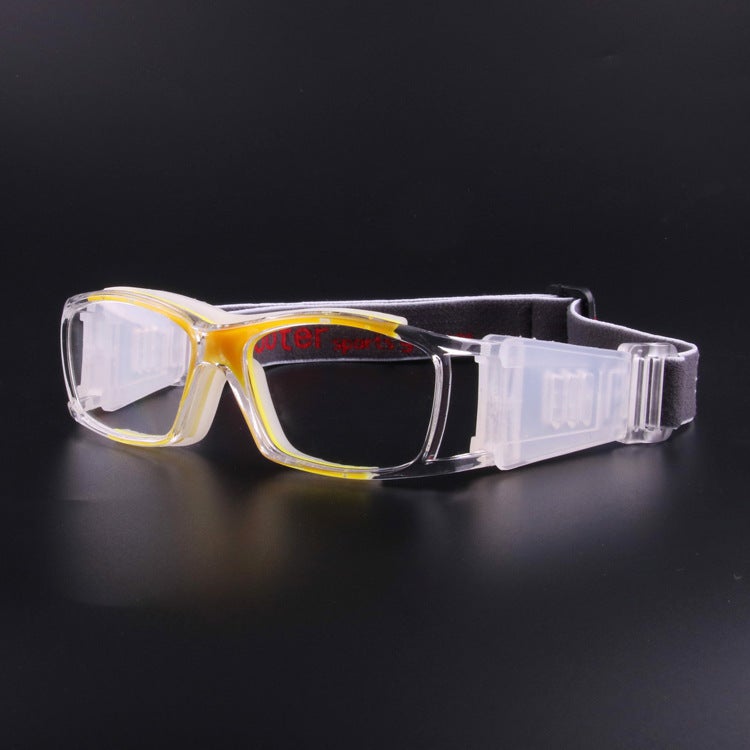 Fashion Unisex Explosion-Proof Outdoor Sports Glasses Three-Point Kids Can Equipe With Myopia Goggles Football Glasses Frame - Image 5