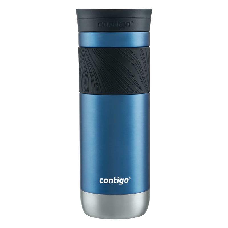 Contigo Byron VacuumInsulated Stainless Steel Travel Mug 20oz  LeakProof Lid BPAFree Blue Corn  Perfect Reusable Cup for Coffee or Water hot and cold beverage holder