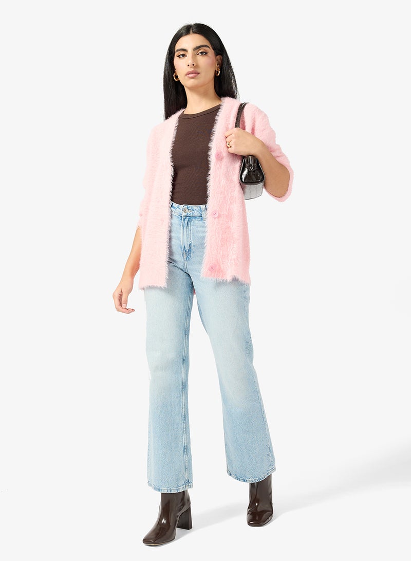 ايلا كارديجان بأزرار مريح - Image 4