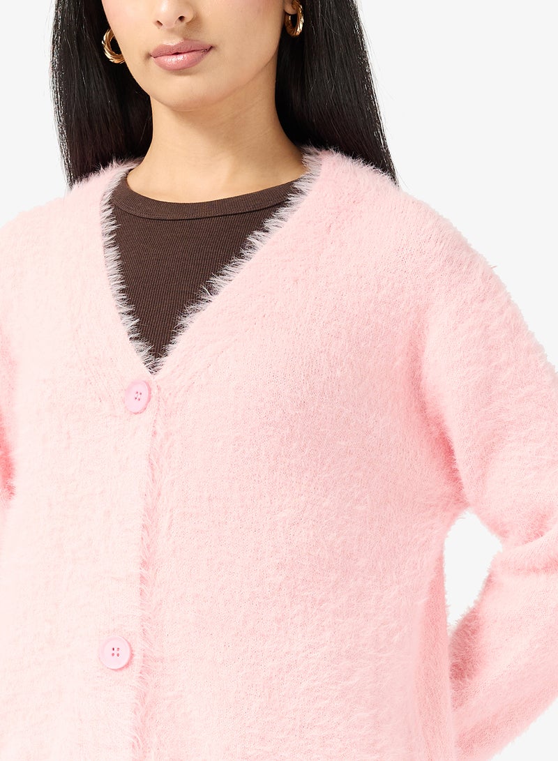 ايلا كارديجان بأزرار مريح - Image 3