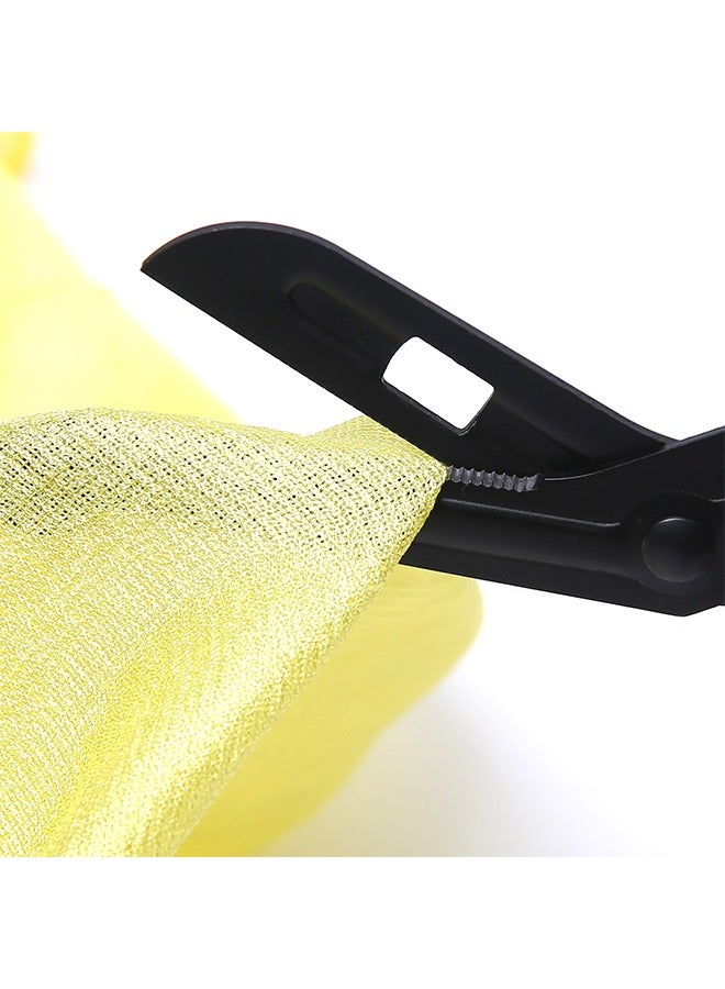 2 PCS Trauma Shears Medical Scissors with Carabiner, 7.5" Bandage Nursing Scissors, Premium Fluoride-Coated Surgical Scissors for Nurses, Doctors, Nursing Students, First Aid, EMT and EMS Black - Image 3