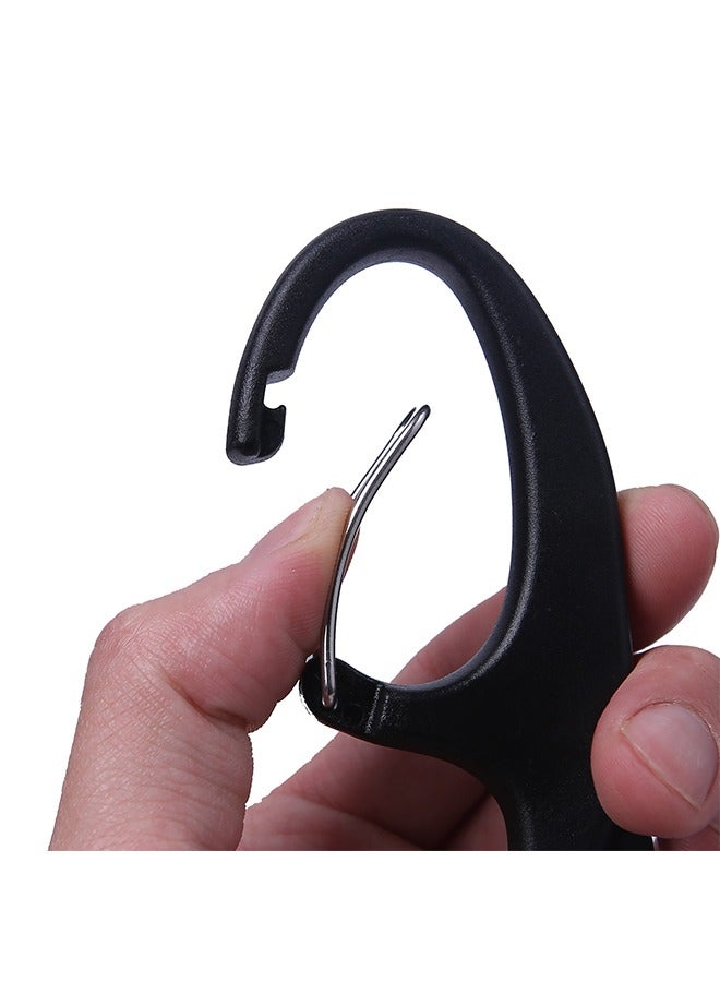 2 PCS Trauma Shears Medical Scissors with Carabiner, 7.5" Bandage Nursing Scissors, Premium Fluoride-Coated Surgical Scissors for Nurses, Doctors, Nursing Students, First Aid, EMT and EMS Black - Image 4