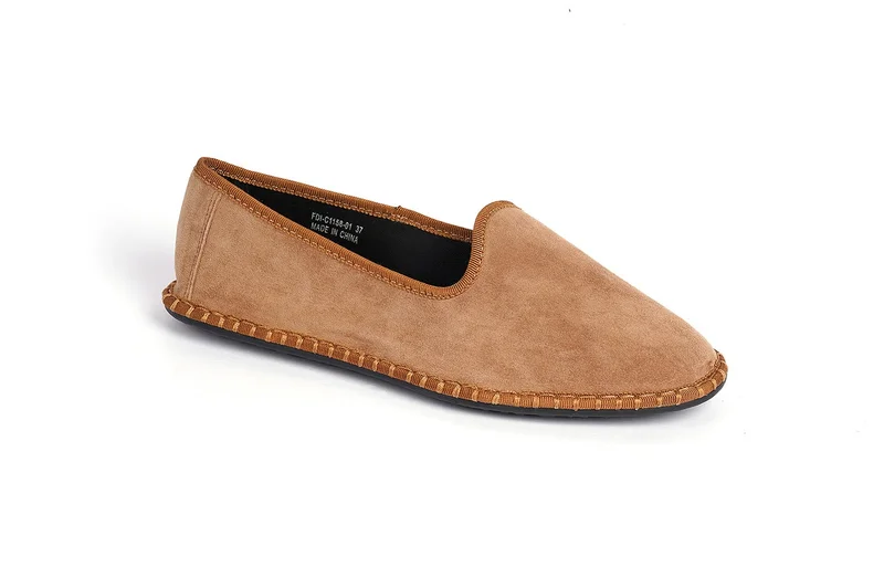 كابلي لوفرز جلد سويدي كاجوال أنيق