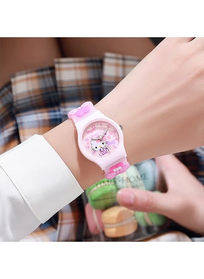 Happy D Girls Watch - 3D Cartoon Waterproof Toddler Watch, Gifts for Girls Age 2-8 Toys for 3 4 5 6 7 Year Old Girls - Kids Gifts - Image 4