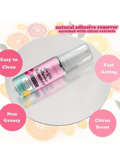 Luxfume 50ml Lace Wig Adhesive Remover Spray 3 in 1 Lace Wigs Toupee and Tape Hair Extension Remover Non Greasy Quickly Dissolve Wig Lace Wig Tape Remover Gentle on Skin Hairline and Wigs  - Image 3