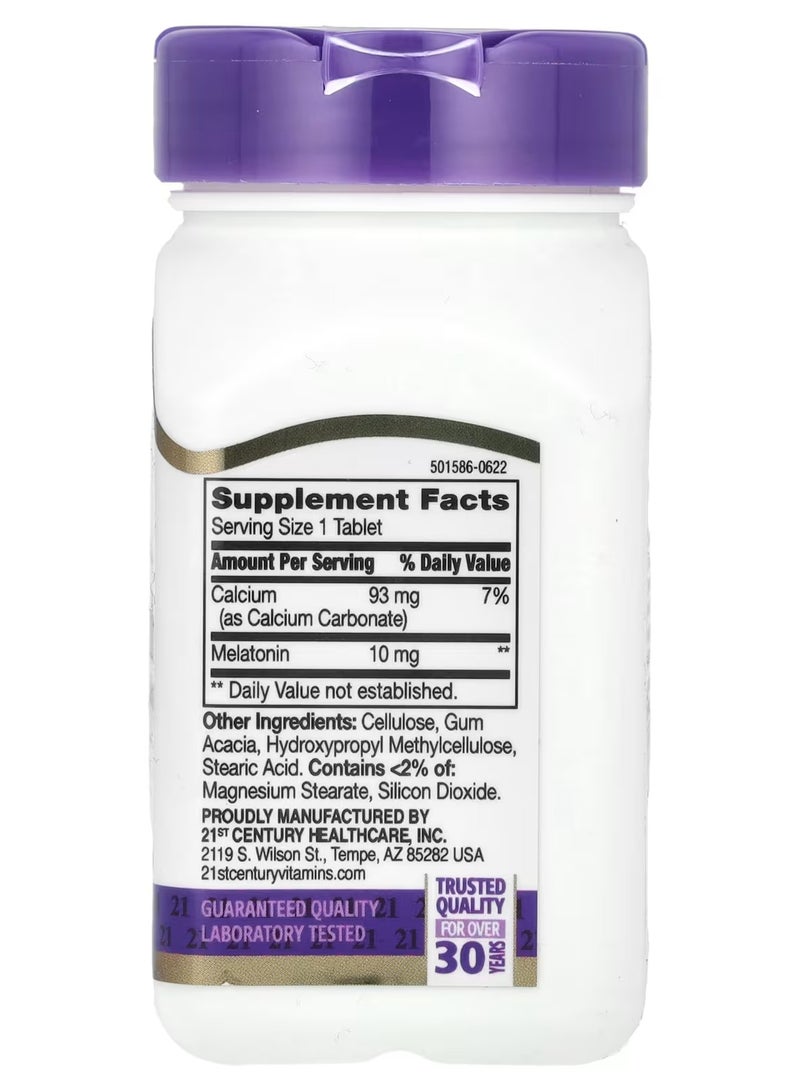 ميلاتونين، قوة مضاعفة، إطلاق ممتد، 10 ملجم، 120 قرصًا - Image 2
