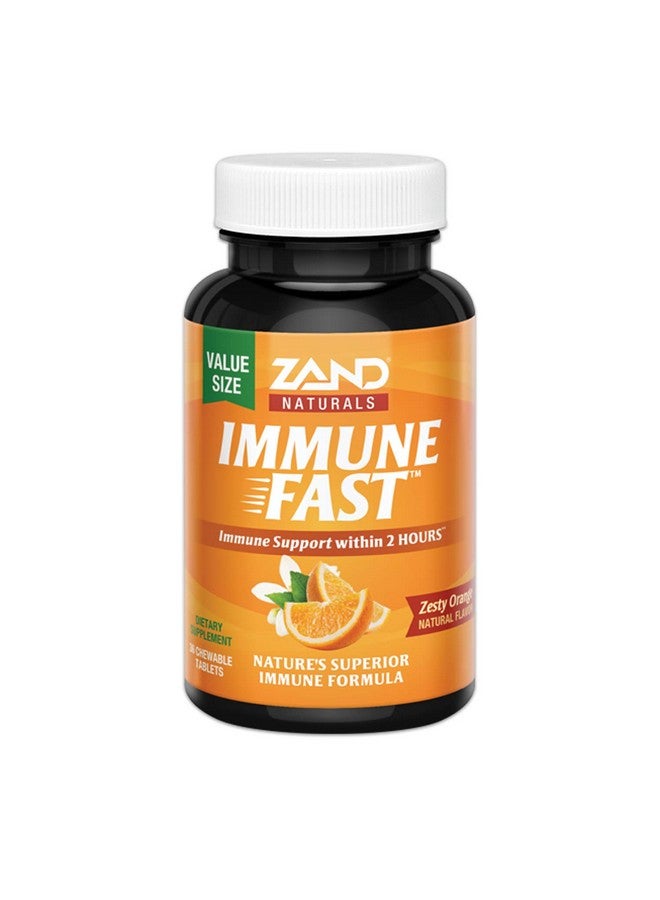 ZAND Immune Fast Chews ; Boosts Immune Response & Cell Activity W/Epicor* & Vitamin C (Orange 36 Count) - Image 2