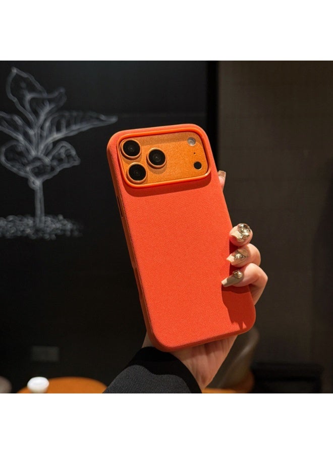 Premium Tech Fabric Magnetic Phone Case for iPhone 17 Pro Max with Camera Control Button, Luxury Woven Shockproof Protective Cover - Image 1