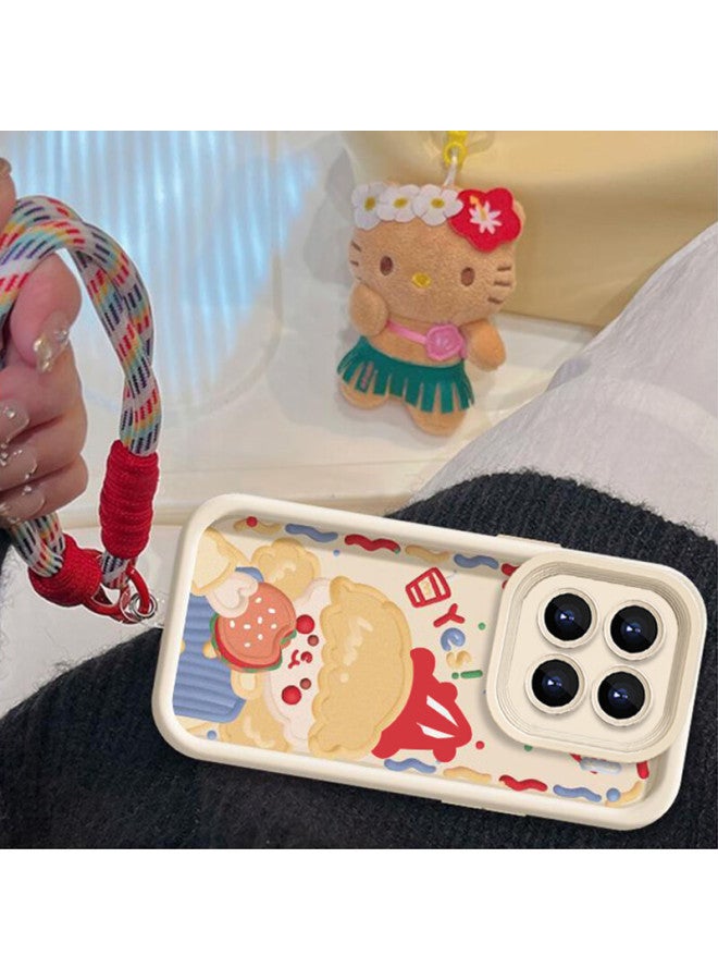 Jiang Ming Jiangming Suitable For Xiaomi 15 Pro Phone Case Xiaomi 15 Pro Protective Cover Full Coverage Lens Anti-Drop Anti-Fingerprint Skin-Friendly Soft Shell Painted Simple Style Creative Cute Cartoon With La - Image 3