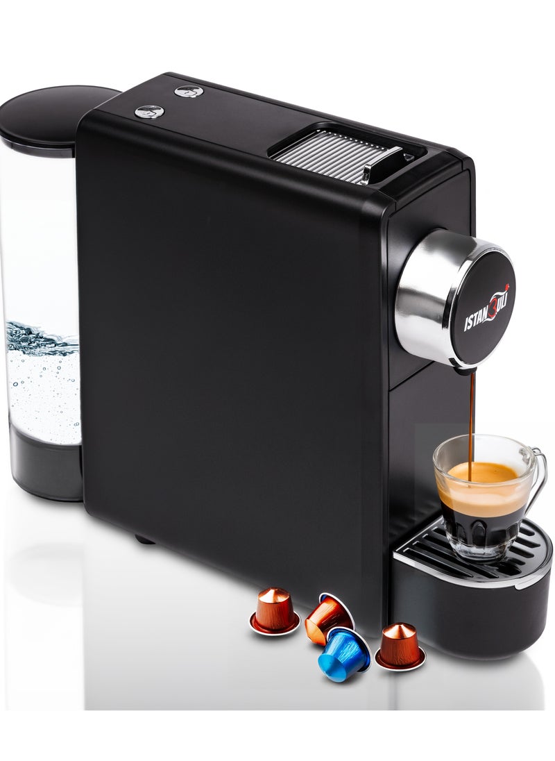 istanbuli istanbuli mini capsule coffee machine  small size, big flavor, and 19-bar pressure for the perfect cup !  - Image 1