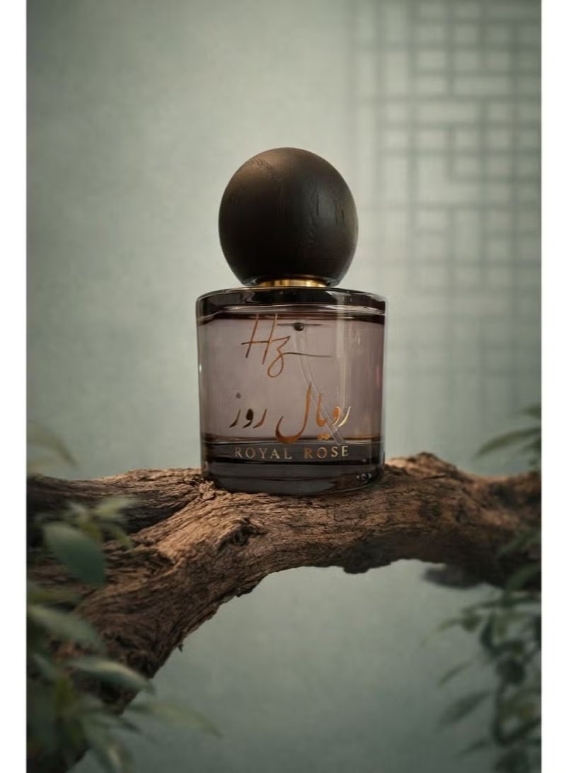 HZ Royal Rose Perfume 30ml – Rose, Musk & Amber – Elegant Luxury Unisex Fragrance - Image 1