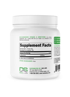 Bucked Up Lglutamine 500G Powder Glutenfree Nongmo Unflavored (100 Servings)  - Image 3