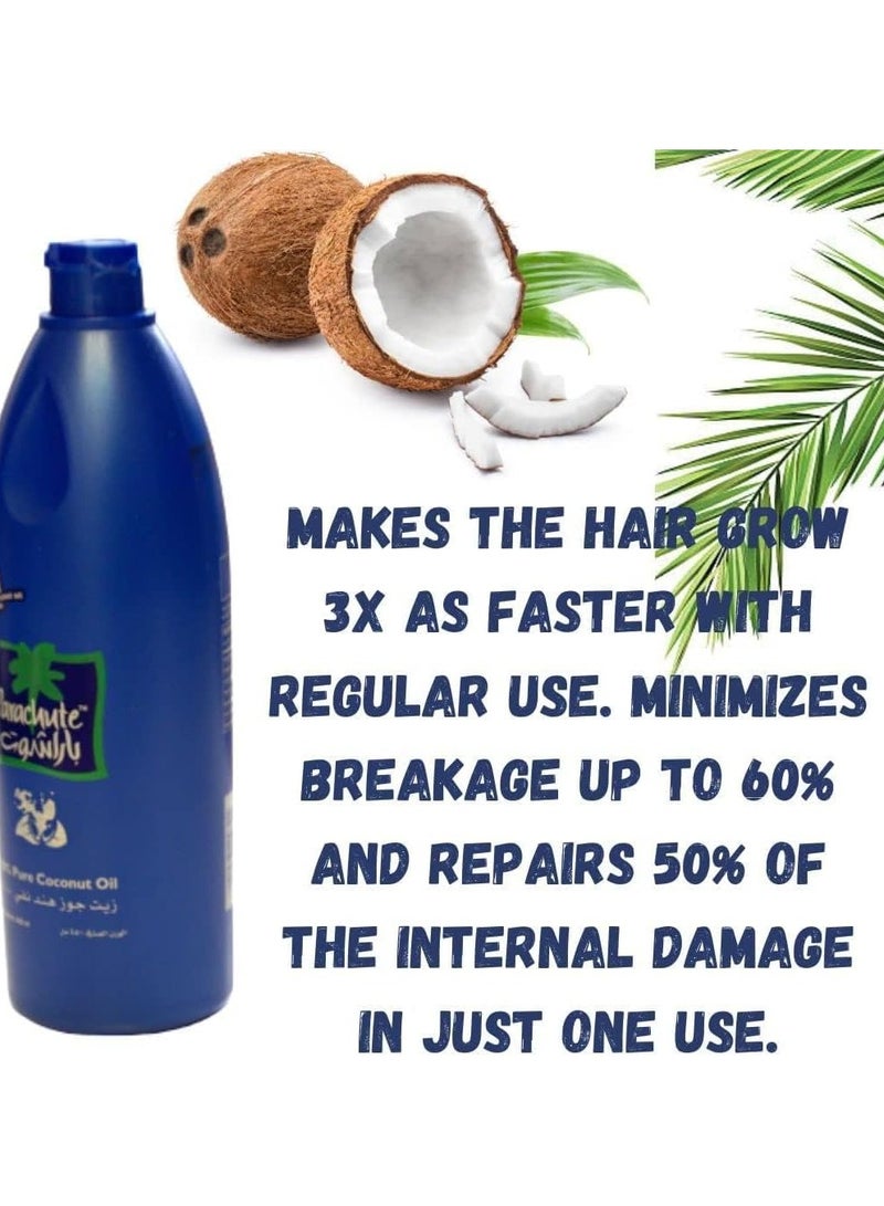 باراشوت زيت جوز الهند النقي للشعر 450 مل - Image 3