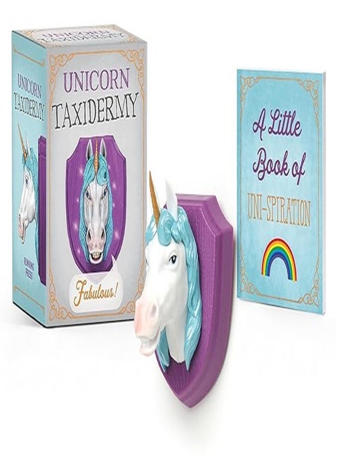 Unicorn Taxidermy by running press