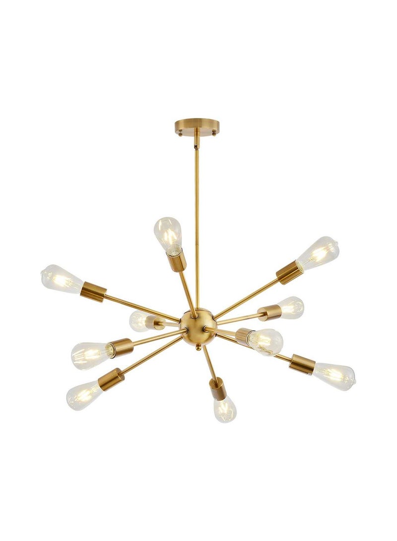 Cluc Mesh  Chandelier - 10 Branch - Gold - Image 2