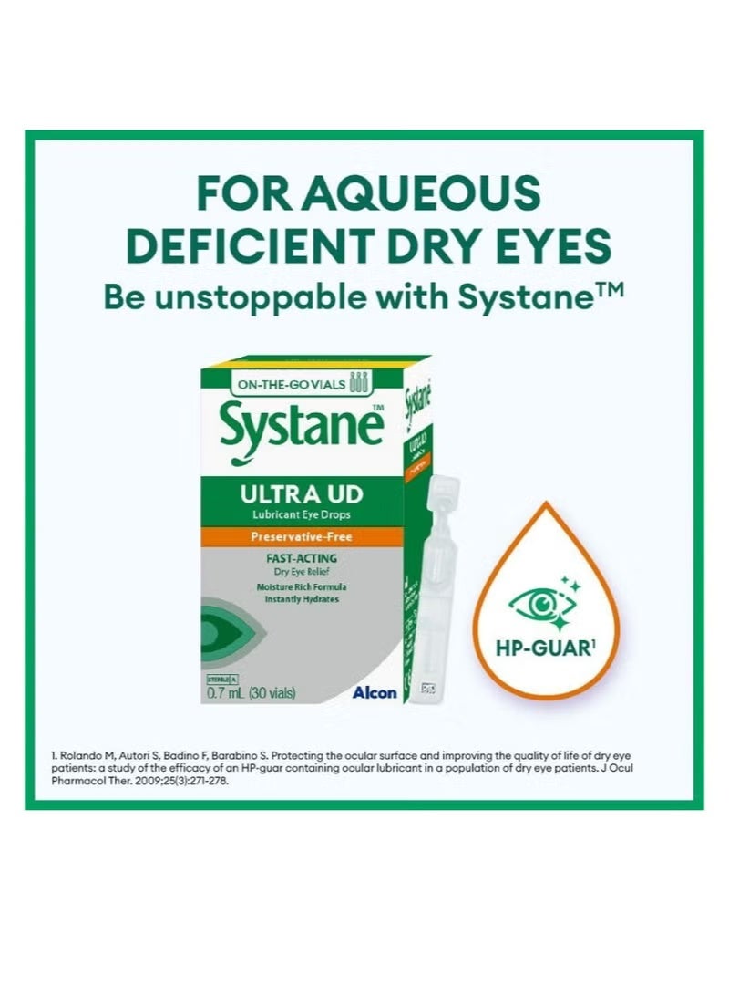 Alcon Systane Ultra UD Eye Drops 0.7 ml, 30 pieces - Image 3