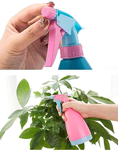 BROCCOLIN Water Bottle Spray Bottles Refillable Sprayer Durable Trigger Sprayer with Mist Stream Modes 2 Packs - Image 2