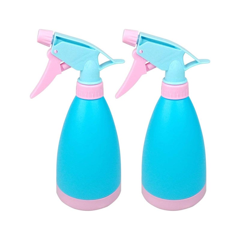 BROCCOLIN Water Bottle Spray Bottles Refillable Sprayer Durable Trigger Sprayer with Mist Stream Modes 2 Packs - Image 1