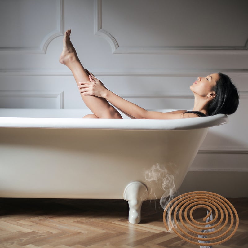 🏠 بخور خشب الصندل الطبيعي لفصل الروائح المنزلية بتصميم لولبي مع حامل - Image 5