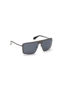Adidas Men's Mirrored Navigator Shape Metal Sunglasses OR003608C60 - Lens Size: 60 Mm - Shiny Gunmetal  - Image 3