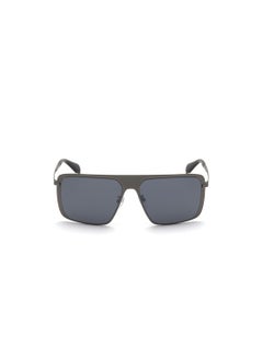 Adidas Men's Mirrored Navigator Shape Metal Sunglasses OR003608C60 - Lens Size: 60 Mm - Shiny Gunmetal  - Image 2