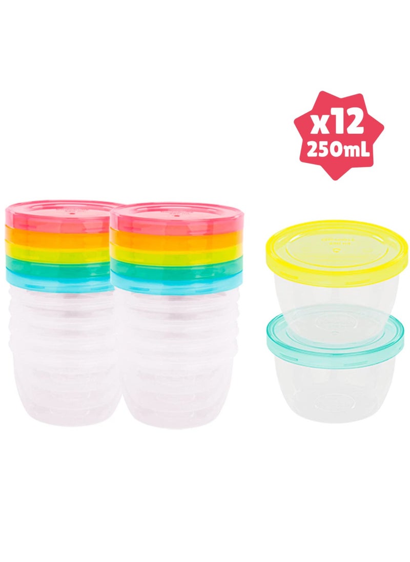Set of 12 Badabowls Capacity 250ml