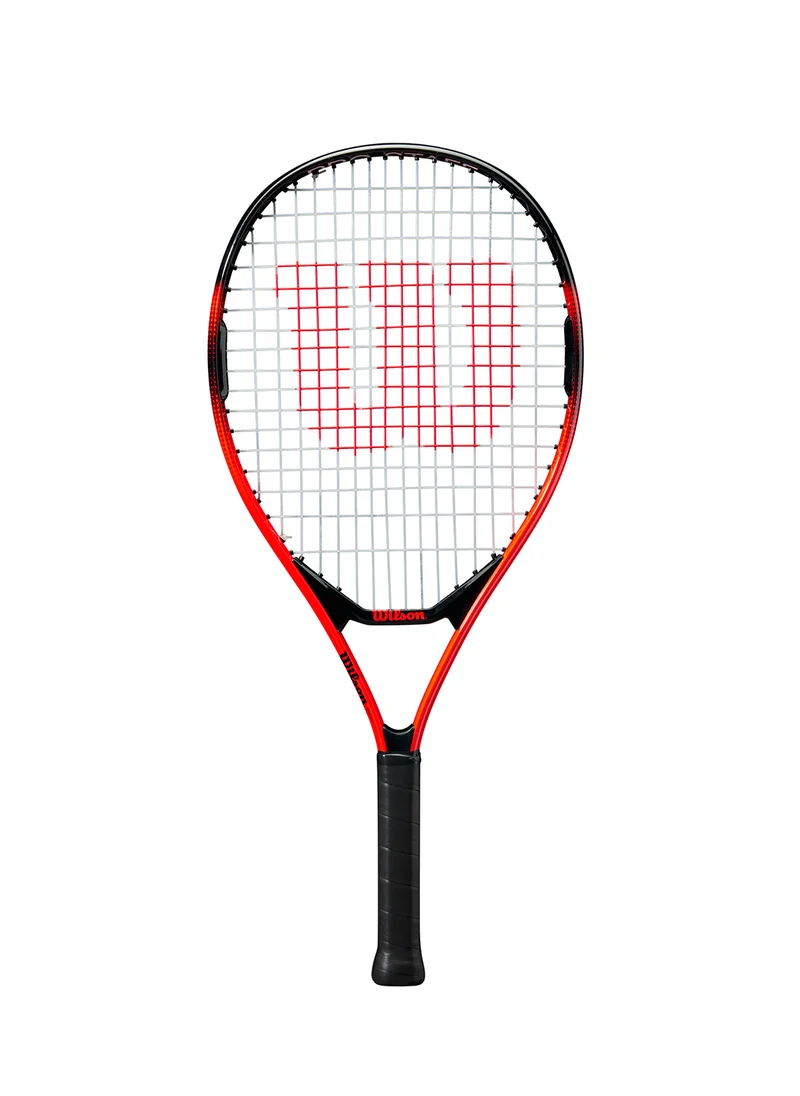 Wilson Pro Staff Precision Jr 23 Tennis Racket, 16X17, Junior Beginners - Red/ Black