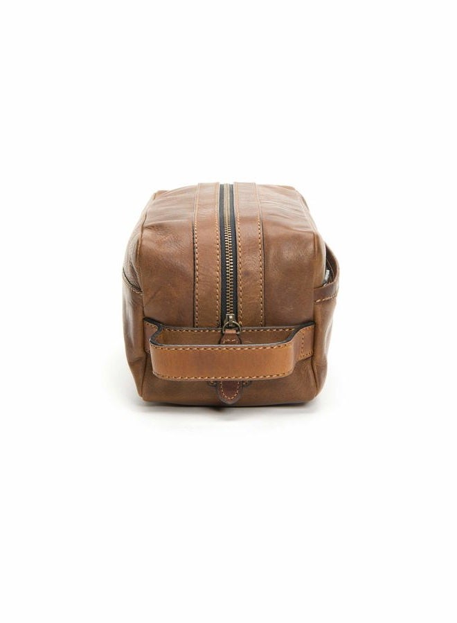 Frye Men's Logan Large Travel Dopp Kit, Dark Brown, One size - Image 3