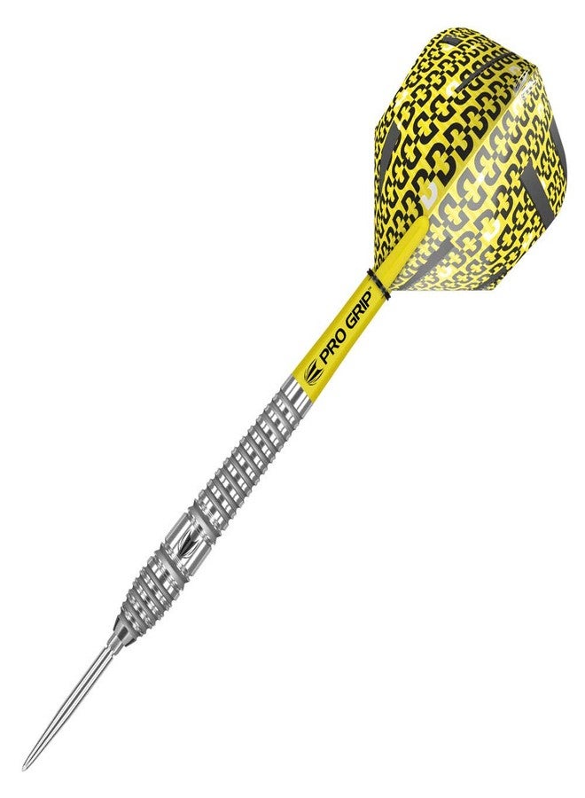 Target Darts Bolide 03 26G 90% Tungsten Swiss Point Steel Tip Darts Set,Yellow - Image 4