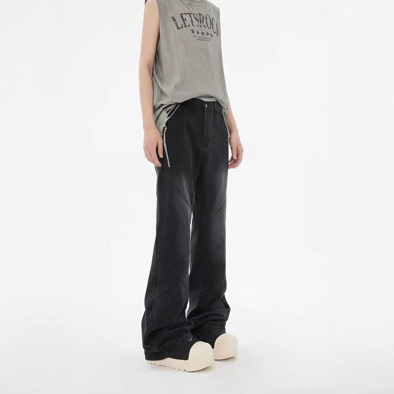 Unisex Casual Daily Denim Jeans - Image 5