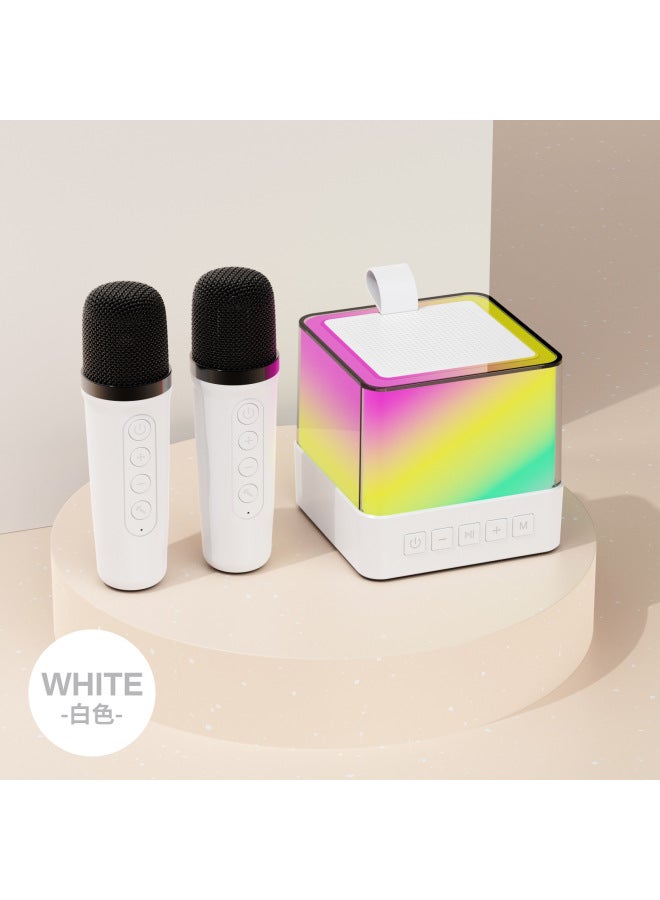 نيوترل سماعة بلوتوث K12 مع ميكروفون لاسلكي، مجموعة كاريوكي للعائلة، نظام صوتي متكامل لـ KTV، موديل Y1BT2301 - Image 1