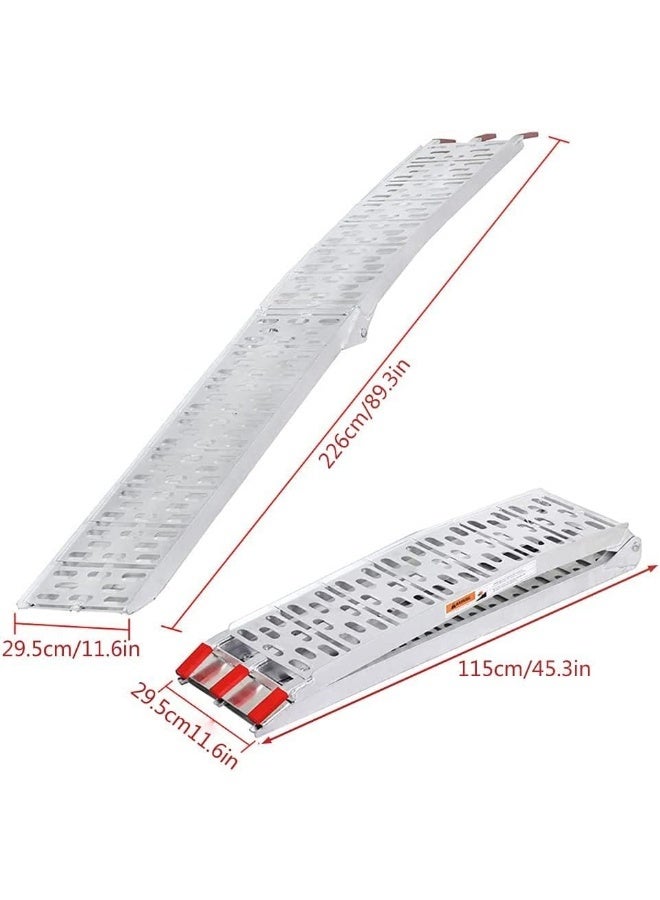 Ebiker 1 PC Heavy Duty Aluminum Loading Ramp for Motorcycles - Image 2