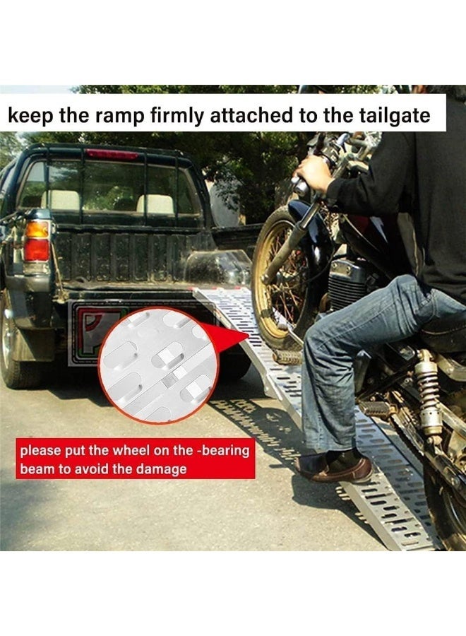 Ebiker 1 PC Heavy Duty Aluminum Loading Ramp for Motorcycles - Image 5