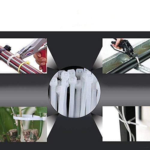 Yi-gog 1200 Pieces Zip Ties  Multi-Purpose Assorted Colored Self-Locking Nylon Cable Zip Ties In 12 Different Colour For Home Office Garden Garage And Workshop 4 Inch - Image 5