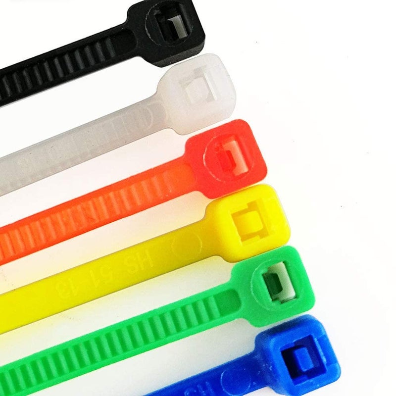 Yi-gog 1200 Pieces Zip Ties  Multi-Purpose Assorted Colored Self-Locking Nylon Cable Zip Ties In 12 Different Colour For Home Office Garden Garage And Workshop 4 Inch - Image 3