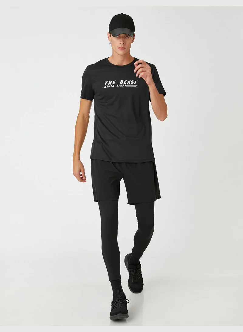 KOTON Basic Sport Shorts Drawstring