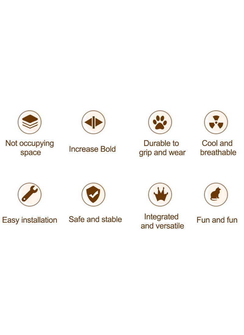 Glanfen - Multifunctional Cat Climbing Frame Large Cat Nest Four Seasons Universal Cat Tree Oversized Capsule Cat Scratching Board Cat Villa Cat Toys - Image 1