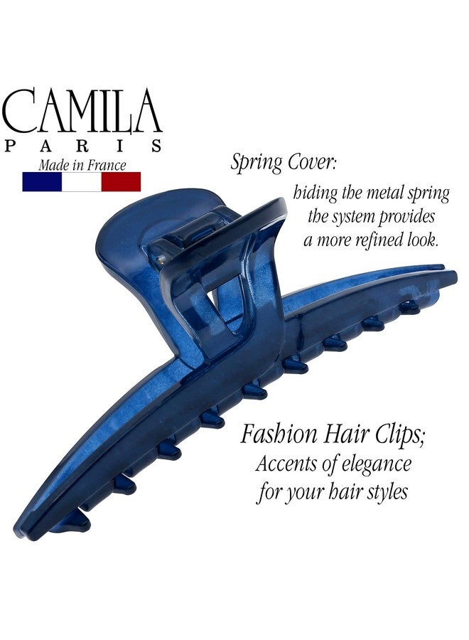 CAMILA Paris Cp3226 French Hair Clip For Women Narrow Strong Hold Grip Double Teeth Girls Hair Claw Clips Jaw Fashion Durable Styling Hair Accessories For Women Made In France - Image 5