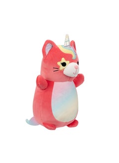 Squishmallows دُمى هاغمي قطة بوني العينين النجميين 10 بوصة باللون الوردي سيينا، دمية مصنوعة من كالي توي، لعبة ناعمة ملونة، هدية للأطفال، للفتيات والفتيان، لعبة قابلة للغسل متعددة الألوان لجميع الأعمار  - Image 2
