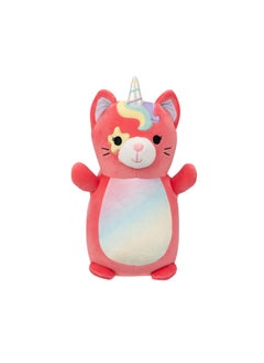 Squishmallows دُمى هاغمي قطة بوني العينين النجميين 10 بوصة باللون الوردي سيينا، دمية مصنوعة من كالي توي، لعبة ناعمة ملونة، هدية للأطفال، للفتيات والفتيان، لعبة قابلة للغسل متعددة الألوان لجميع الأعمار  - Image 1