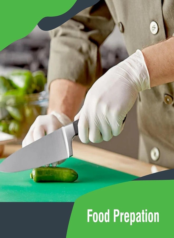 Perfect Stix قفازات طعام خالية من اللاتكس للاستخدام مرة واحدة - حجم كبير - عبوة من 100 قطعة - Image 2