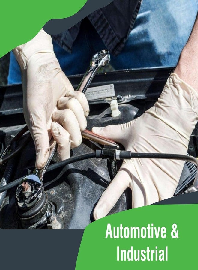 Perfect Stix قفازات طعام خالية من اللاتكس للاستخدام مرة واحدة - حجم كبير - عبوة من 100 قطعة - Image 3