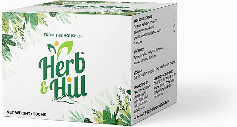 Neuro Cream | Ayurvedic Cream for Better Circulation in Hands & Legs | Hand & Leg Massage Cream(50gm) - Image 3