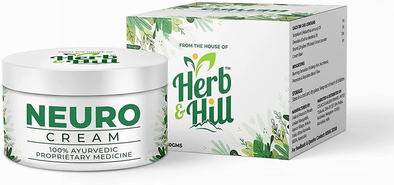 Neuro Cream | Ayurvedic Cream for Better Circulation in Hands & Legs | Hand & Leg Massage Cream(50gm) - Image 2