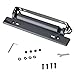 Hugwits Car Front License Plate Mount Adjustable License Plate Relocator Bracket Holder FlipUp Stainless Steel License Plate Bracket Racing Style DIY Modification Accessory Carbon Fiber - Image 2