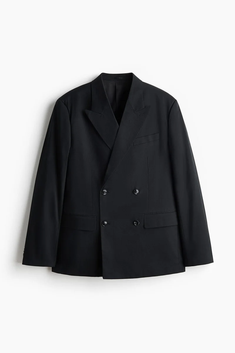 Relaxed Fit Double-breasted blazer