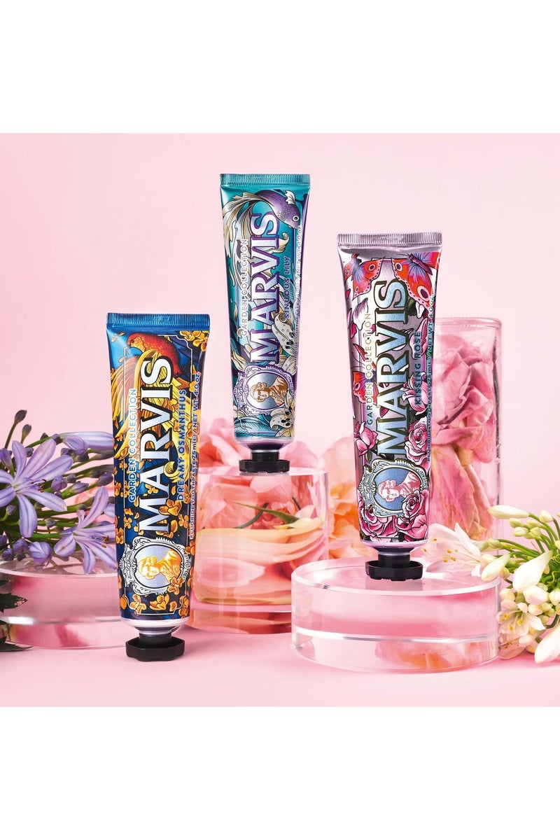 Marvis Dreamy Osmanthus Toothpaste - Garden Collection 75ml. - Image 4